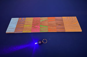 Glowry™ Luminous Wood Sample Kit – Glow-in-the-Dark Wood Finish Samples